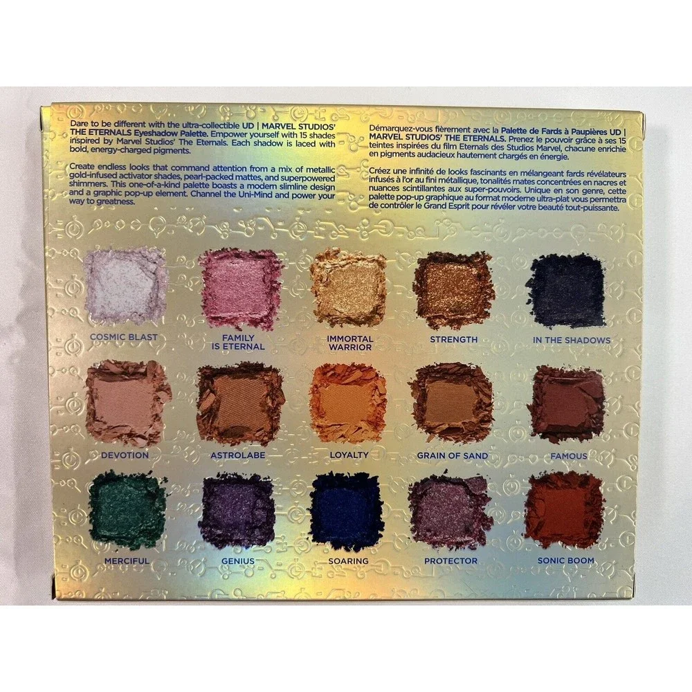 Urban Decay Marvel Eternals 15 Shade EyeShadow Palette Special Edition NEW OP$65